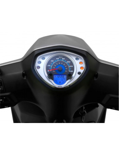 SYM SYMPHONY 125 GRIS-ROJO