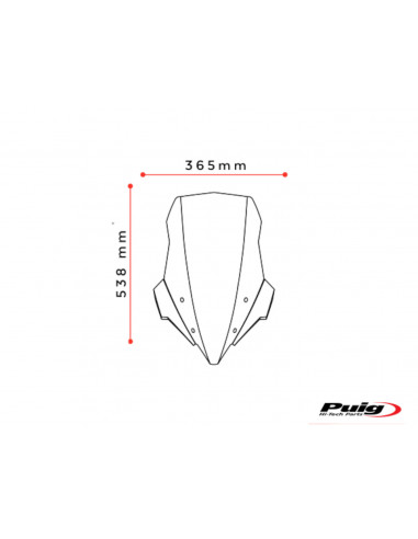 CÚPULA PUIG TOURING TRANSPARENTE BENELLI TRK...