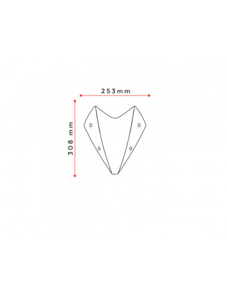 CÚPULA PUIG SPORT AHUMADA OSCURA BENELLI TRK 702 / 702 X