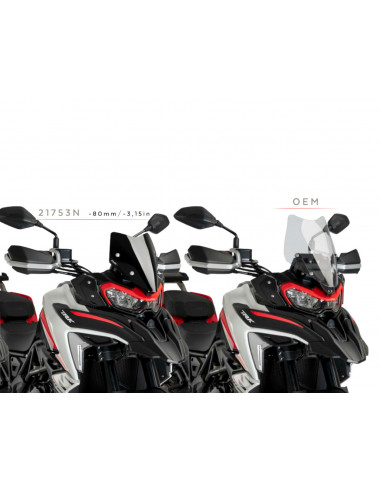 CÚPULA PUIG SPORT NEGRO BENELLI TRK 702 / 702 X