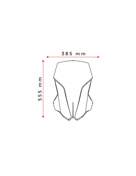 CÚPULA PUIG TOURING TRANSPARENTE BENELLI TRK 502 / 502 X