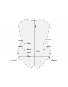 CÚPULA GIVI TRANSPARENTE BENELLI TRK 502 / 502 X 2