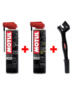 PACK LIMPIA CADENAS MOTUL 2