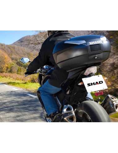 MALETA SHAD SH48 GRIS OSCURO