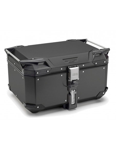 MALETA GIVI TREKKER OUTBACK EVO 58 ALUMINIO NEGRO