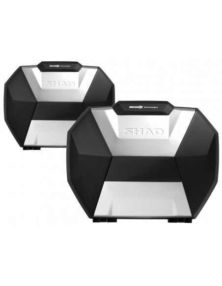 PACK MALETAS LATERALES EXPANDIBLES SHAD SH38X ALUMINIO