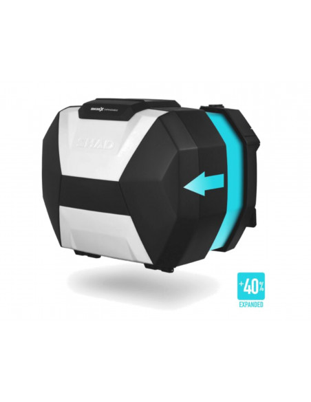 PACK MALETAS LATERALES EXPANDIBLES SHAD SH38X ALUMINIO