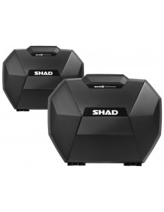 PACK MALETAS LATERALES EXPANDIBLES SHAD SH38X CARBONO